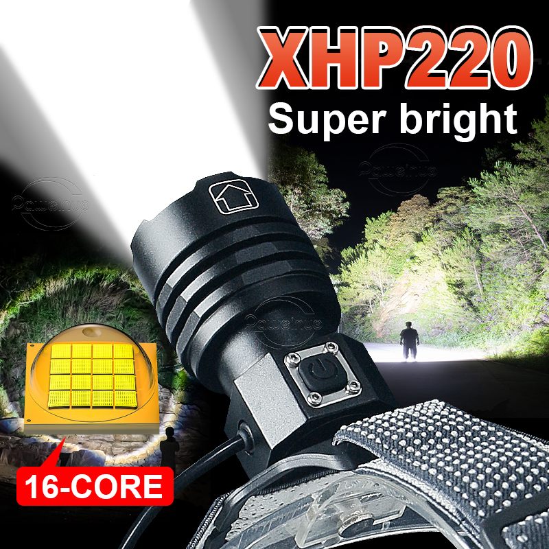 XHP220    18650  XHP199 LED  ..